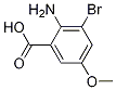 3-Bromo-5-methoxyanthranilic acid CAS#: 887577-86-8