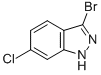 3-Bromo-6-chloro-1H-indazole CAS#: 885521-34-6