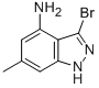 3-Bromo-6-methyl-1H-Indazol-4-amine CAS#: 885520-95-6