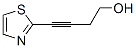 3-Butyn-1-ol, 4-(2-thiazolyl)- CAS#: 849662-92-6