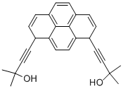 3-Butyn-2-ol, 4,4'-(1,8-pyrenediyl)bis[2-methyl- CAS#: 863643-48-5