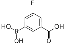 (3-CARBOXY-5-FLUORO)BENZENEBORONIC ACID CAS#: 871329-84-9