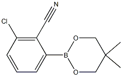 3-CHLORO-2-CYANOPHENYLBORONIC ACID NEOPENTYL GLYCOL ESTER CAS#: 883899-06-7