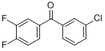 3-CHLORO-3',4'-DIFLUOROBENZOPHENONE CAS#: 844884-94-2