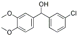 3-CHLORO-3',4'-DIMETHOXYBENZHYDROL CAS#: 844683-52-9