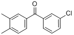 3-CHLORO-3',4'-DIMETHYLBENZOPHENONE CAS#: 844884-97-5