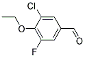 3-CHLORO-4-ETHOXY-5-FLUOROBENZALDEHYDE CAS#: 883521-79-7