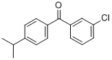 3-CHLORO-4'-ISO-PROPYLBENZOPHENONE CAS#: 844884-92-0