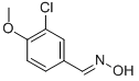 3-CHLORO-4-METHOXYBENZENECARBALDEHYDE OXIME CAS#: 861207-68-3