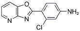3-CHLORO-4-OXAZOLO[4,5-B]PYRIDIN-2-YL-PHENYLAMINE CAS#: 874591-71-6