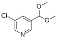 3-CHLORO-5-DIMETHOXYMETHYL-PYRIDINE CAS#: 879326-81-5