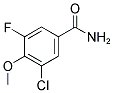 3-CHLORO-5-FLUORO-4-METHOXYBENZAMIDE CAS#: 886497-40-1
