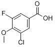 3-CHLORO-5-FLUORO-4-METHOXYBENZOIC ACID CAS#: 886497-22-9