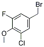 3-CHLORO-5-FLUORO-4-METHOXYBENZYL BROMIDE CAS#: 886497-36-5