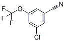 3-CHLORO-5-(TRIFLUOROMETHOXY)BENZONITRILE CAS#: 886503-29-3