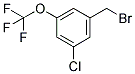 3-CHLORO-5-(TRIFLUOROMETHOXY)BENZYL BROMIDE CAS#: 886503-33-9