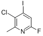 3-CHLORO-6-FLUORO-4-IODO-2-PICOLINE CAS#: 884494-47-7