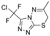 3-(CHLORO-DIFLUORO-METHYL)-6-METHYL-7 H-[1,2,4]TRIAZOLO[3,4-B ][1,3,4]THIADIAZINE CAS#: 832740-34-8