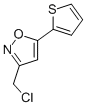 3-(CHLOROMETHYL)-5-THIEN-2-YLISOXAZOLE CAS#: 863669-57-2