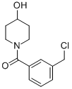 (3-CHLOROMETHYL-PHENYL)-(4-HYDROXY-PIPERIDIN-1-YL)-METHANONE CAS#: 845266-34-4