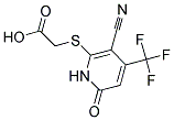 [[3-CYANO-6-OXO-4-(TRIFLUOROMETHYL)-1,6-DIHYDROPYRIDIN-2-YL]THIO]ACETIC ACID CAS#: 852388-81-9