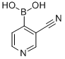 3-CYANOPYRIDIN-4-YLBORONIC ACID CAS#: 874290-89-8