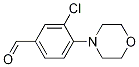 3-Chloro-4-morpholinobenzaldehyde CAS#: 886500-23-8