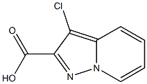 3-Chloropyrazolo[1,5-a]pyridine-2-carboxylic acid CAS#: 876379-78-1