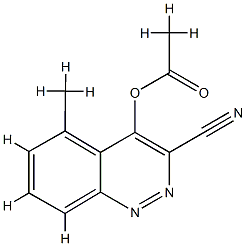 3-Cinnolinecarbonitrile,4-(acetyloxy)-5-methyl-(9CI) CAS#: 817209-78-2