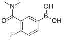 3-(DIMETHYLCARBAMOYL)-4-FLUOROBENZENEBORONIC ACID CAS#: 874219-27-9