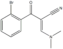3-(Dimethylamino)-2-(2-bromobenzoyl)acrylonitrile CAS#: 886361-83-7