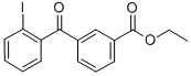 3-ETHOXYCARBONYL-2'-IODOBENZOPHENONE CAS#: 890098-35-8