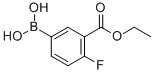 3-ETHOXYCARBONYL-4-FLUOROPHENYLBORONIC ACID CAS#: 874219-36-0