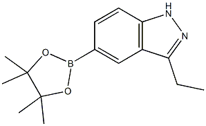 3-ETHYL-5-(4,4,5,5-TETRAMETHYL-[1,3,2]DIOXABOROLAN-2-YL)-1H-INDAZOLE CAS#: 864774-69-6