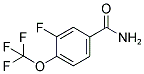 3-FLUORO-4-(TRIFLUOROMETHOXY)BENZAMIDE CAS#: 886499-18-9