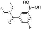 3-FLUORO-5-(DIETHYLCARBAMOYL)PHENYLBORONIC ACID CAS#: 871332-64-8