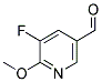3-FLUORO-5-FORMYL-2-METHOXYPYRIDINE CAS#: 884494-73-9