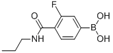 3-Fluoro-4-(propylcarbamoyl)benzeneboronic acid CAS#: 874289-15-3