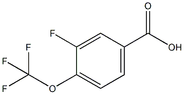 3-Fluoro-4-(trifluoromethoxy)benzoic acid CAS#: 886498-89-1