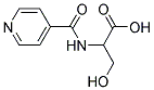 3-HYDROXY-2-[(PYRIDINE-4-CARBONYL)-AMINO]-PROPIONIC ACID CAS#: 877036-93-6