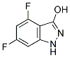 3-HYDROXY-4,6-DIFLUORO-(1H)INDAZOLE CAS#: 887567-77-3