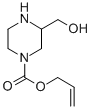 3-HYDROXYMETHYL-PIPERAZINE-1-CARBOXYLIC ACID ALLYL ESTER CAS#: 885275-39-8