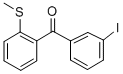 3-IODO-2'-THIOMETHYLBENZOPHENONE CAS#: 890098-53-0