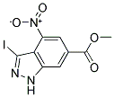 3-IODO-4-NITRO-6-(1H)INDAZOLE CARBOXYLIC ACID METHYL ESTER CAS#: 885520-73-0