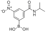 3-(ISOPROPYLCARBAMOYL)-5-NITROPHENYLBORONIC ACID CAS#: 871332-83-1