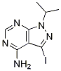 3-Iodo-1-isopropyl-1H-pyrazolo[3,4-d]pyrimidin-4-amine CAS#: 862730-04-9