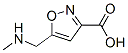 3-Isoxazolecarboxylic  acid,  5-[(methylamino)methyl]- CAS#: 893749-64-9