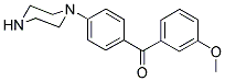 (3-METHOXY-PHENYL)-(4-PIPERAZIN-1-YL-PHENYL)-METHANONE CAS#: 886506-42-9