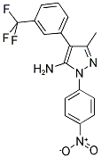 3-METHYL-1-(4-NITROPHENYL)-4-[3-(TRIFLUOROMETHYL)PHENYL]-1H-PYRAZOL-5-YLAMINE CAS#: 852690-94-9