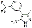 3-METHYL-4-[3-(TRIFLUOROMETHYL)PHENYL]-1H-PYRAZOL-5-AMINE CAS#: 851975-08-1